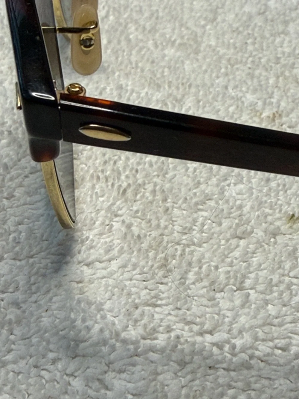 Ray-Ban Clubmaster Sunglasses in Tortoise and Gold with Gradient Green Lenses